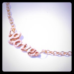 Love Gold Anklet Dainty Summer Chain Trendy! NEW💗